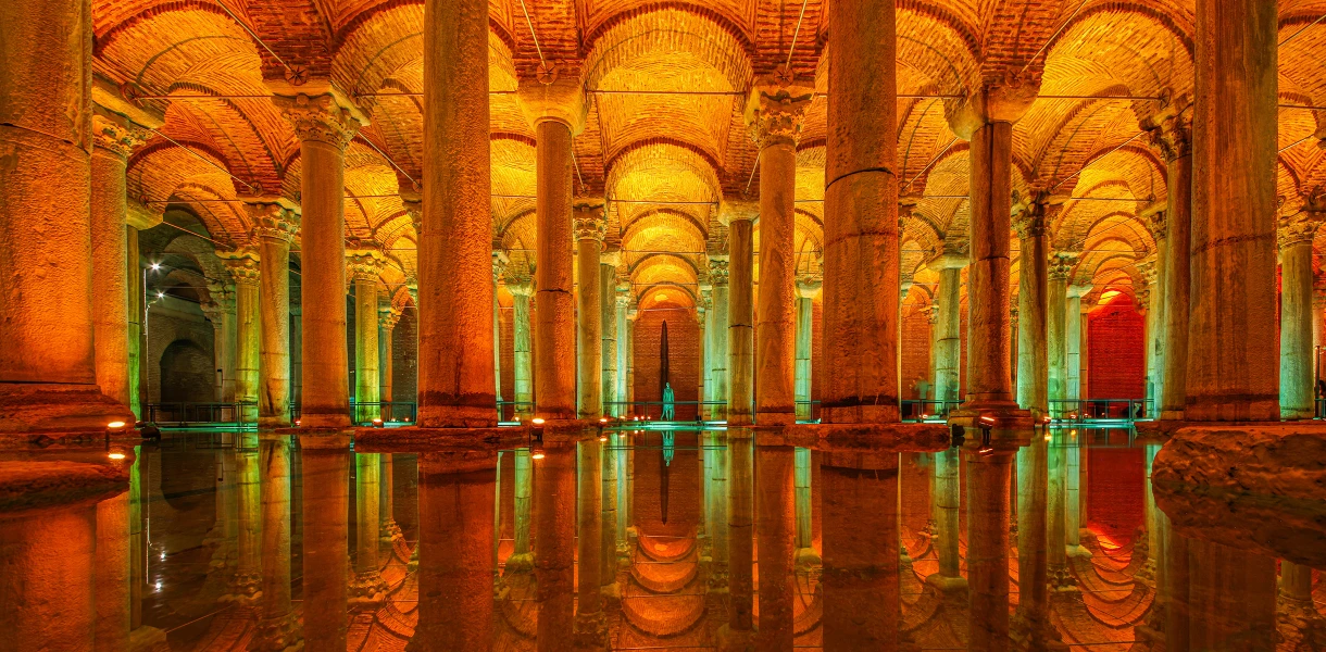 Basilica Cistern Modern Restorasyon
